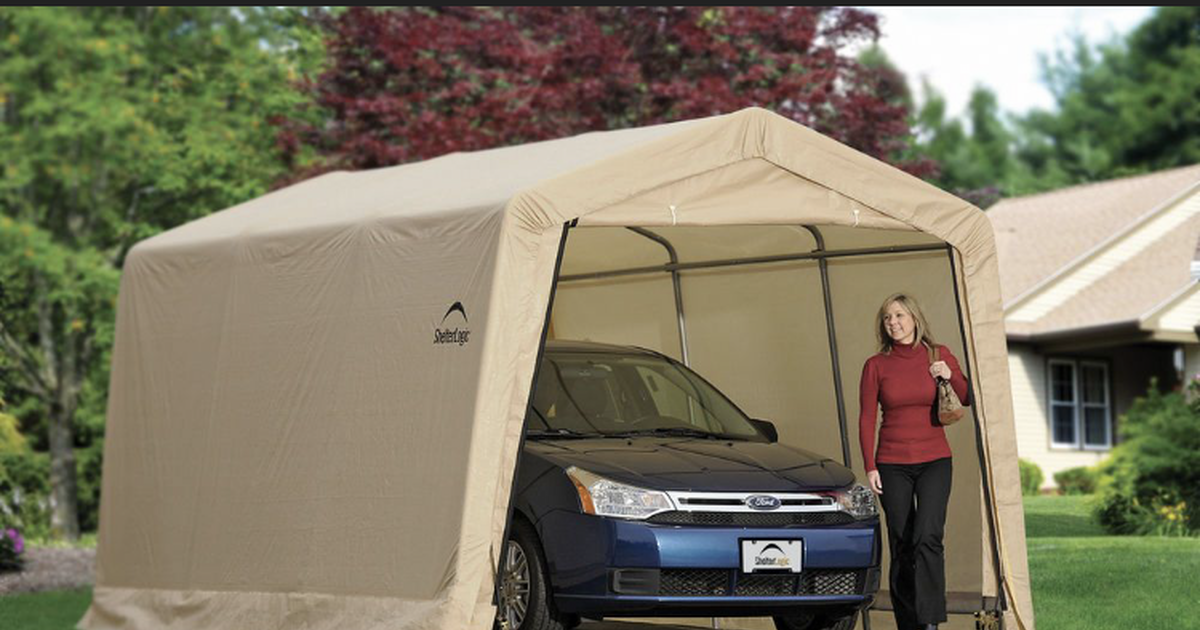 Portable garage / Metal frame canopy for Free in Roeland Park, KS For