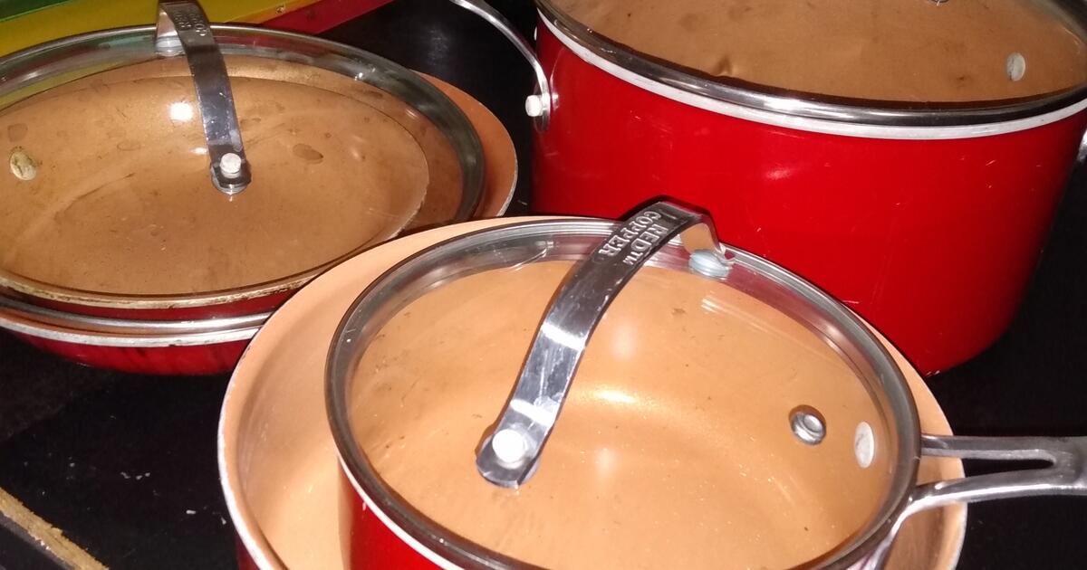 Red copper cookware for 15 in Bryan, TX Finds — Nextdoor