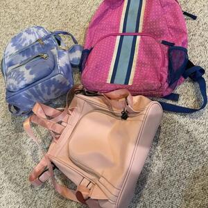 Set of 3 Backpacks
