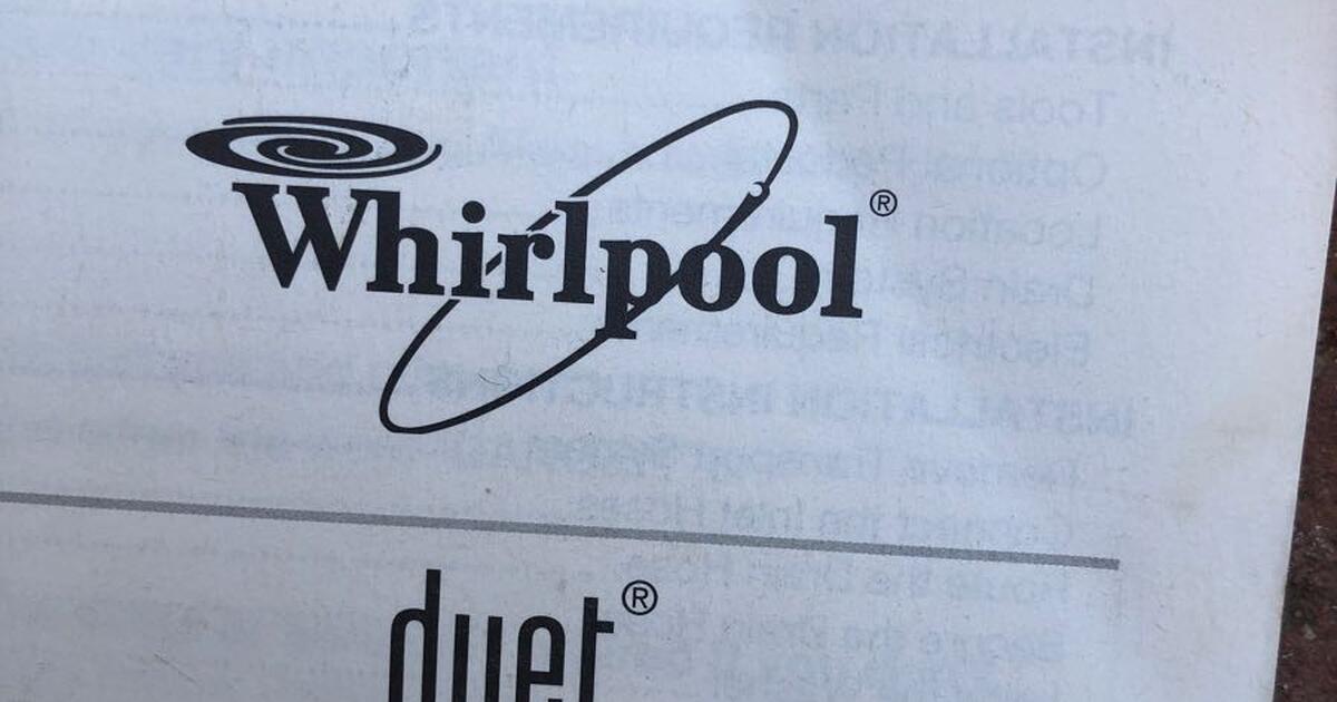 Whirlpool Washer Machine Handle & Manual for Free in Torrance, CA For