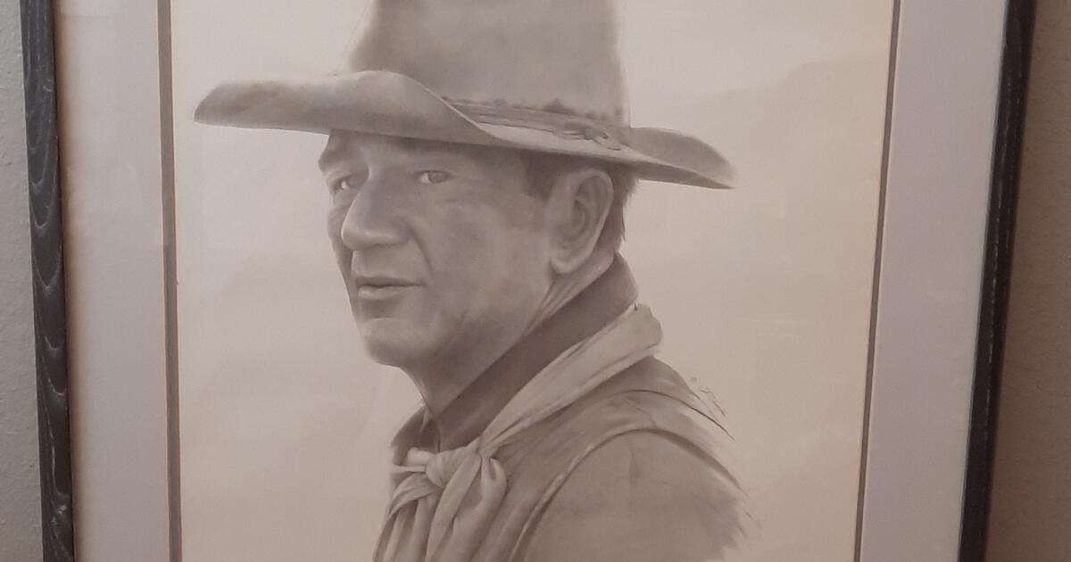 John Wayne Framed Print for 50 in Lakeway, TX Finds — Nextdoor