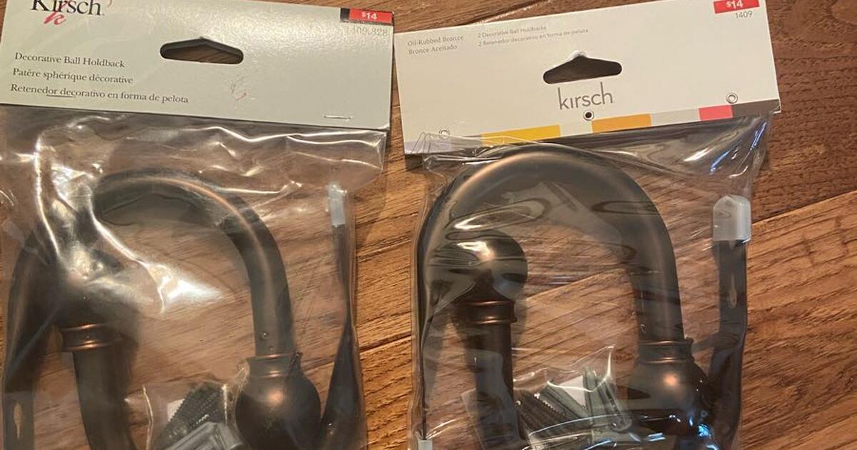 Decorative Kirsch ball holdbacks for 6 in Lagrange, KY Finds — Nextdoor