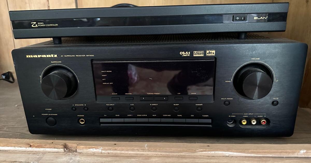 Stereo Equipment Marantz SR7200 Receiver and Elan Power Controller