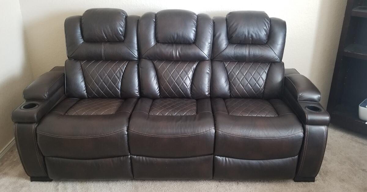 Warnerton Dual Power Reclining Sofa from Ashley's Furniture for 750 in Haslet, TX Finds