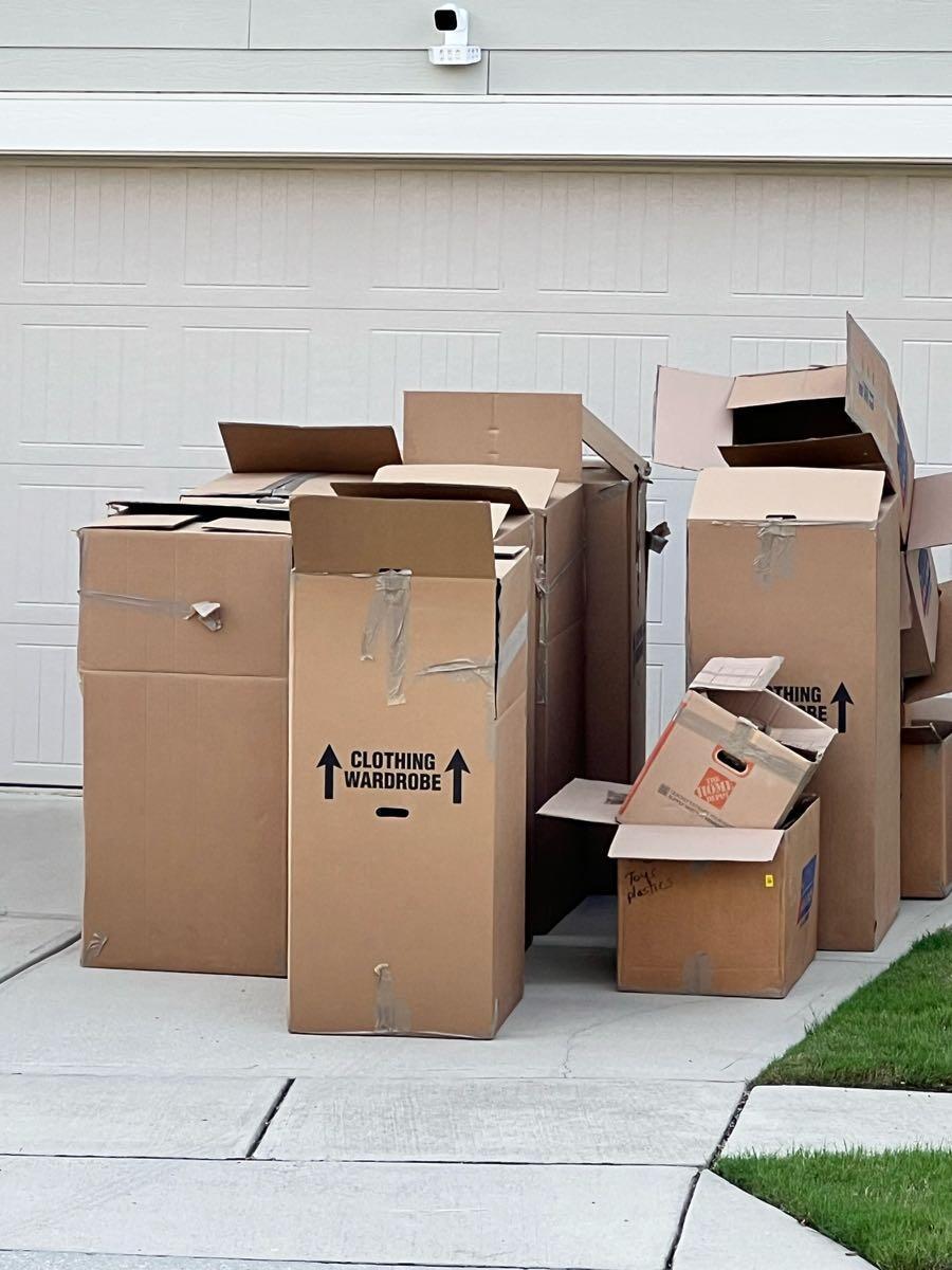 Assorted Moving Boxes. FREE!!