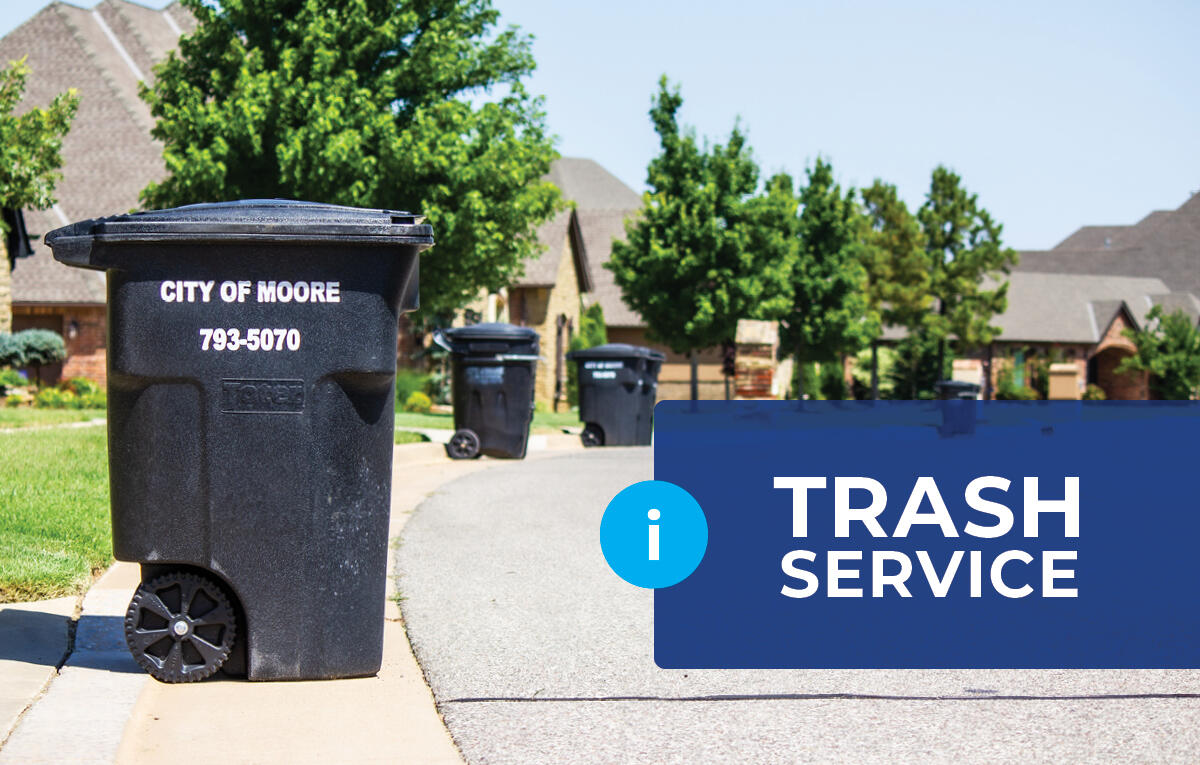 1/9/2023 Trash Routes Delayed (City of Moore) — Nextdoor — Nextdoor