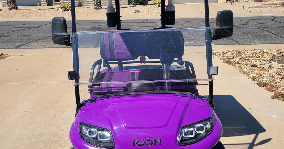2021 Icon I20 Electric Golf Cart for 10000 in Sun City, AZ For Sale