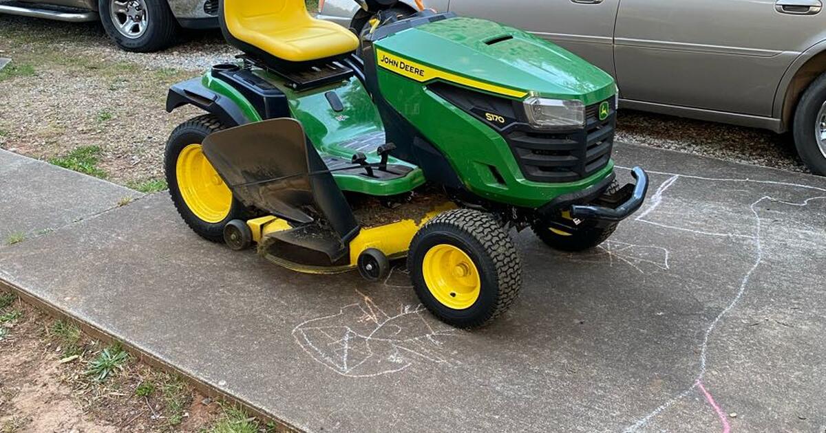John Deere S170 for 2300 in Salisbury, NC For Sale & Free — Nextdoor