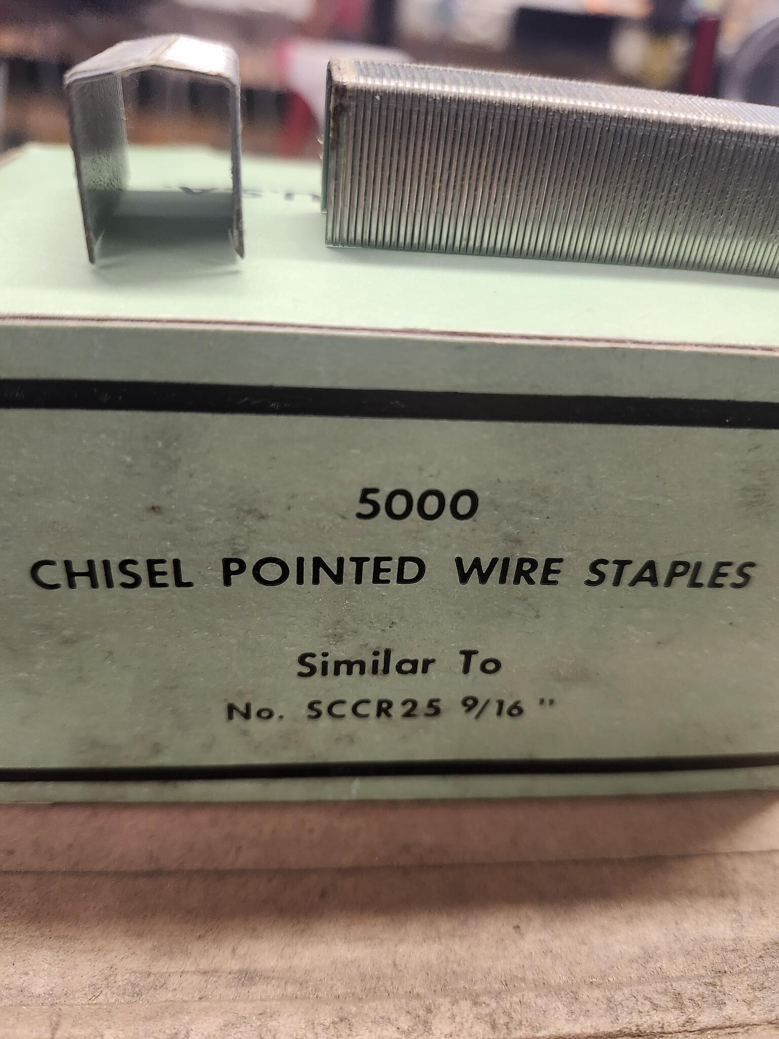 5000 Chisel Pointed Wire Staples for $50 in South Lake Tahoe, CA | For ...
