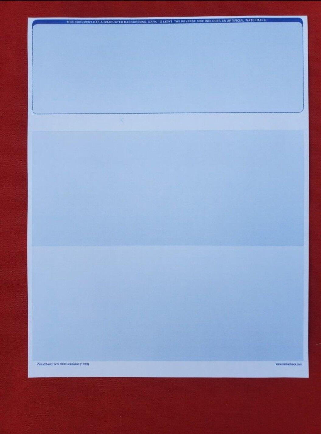 VersaCheck Blank Check Paper For $33 In Boca Raton, FL | For Sale & Free —  Nextdoor