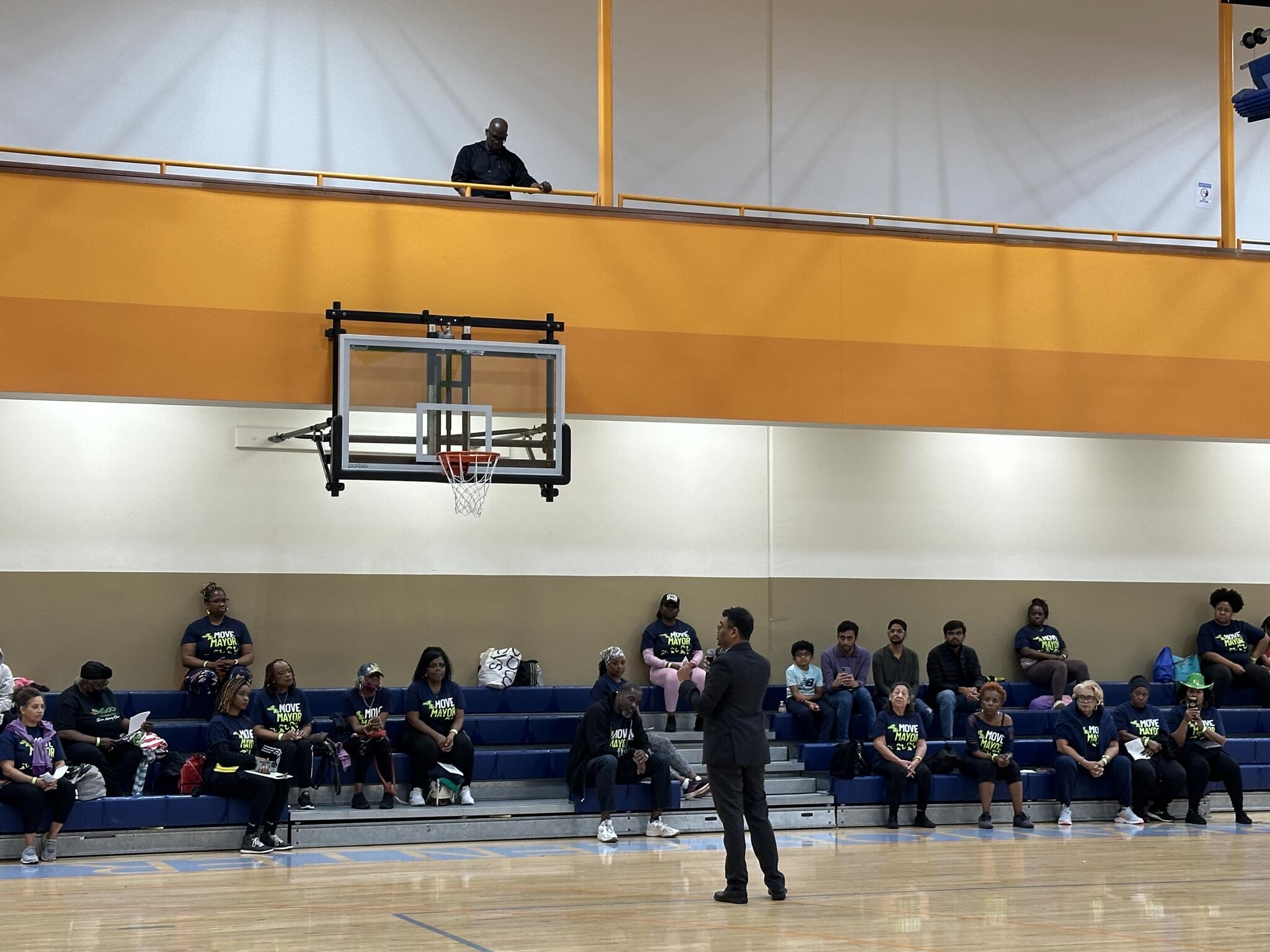 Our gym has been transformed into a giant classroom as we learn about