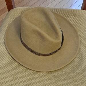 Cowboy style hat