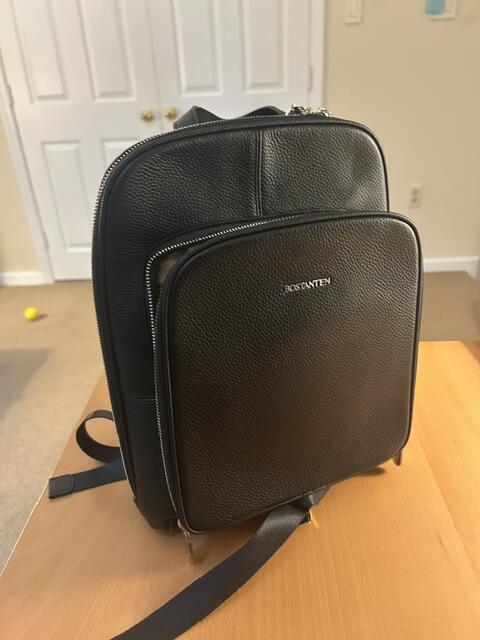 bosanten leather backpack Black Leather Bosanten Backpack In Excellent Condition Asking $50 Or Best  Offer For $50 In Silver Spring, MD