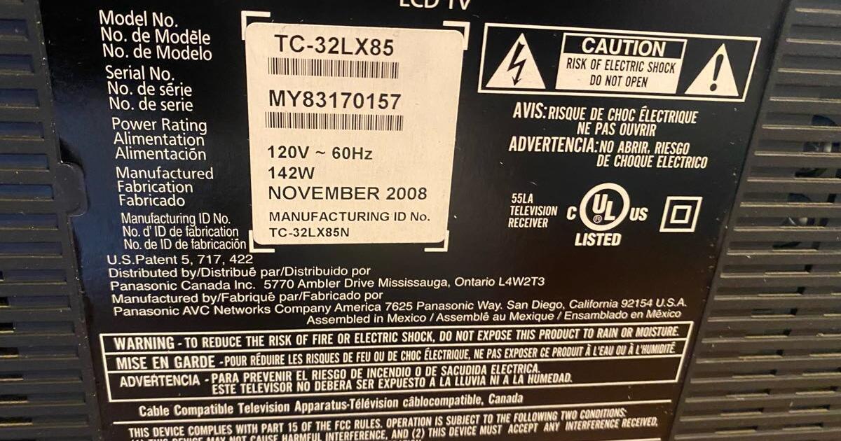 Panasonic 36 inch tv for 40 in vallejo ca finds nextdoor