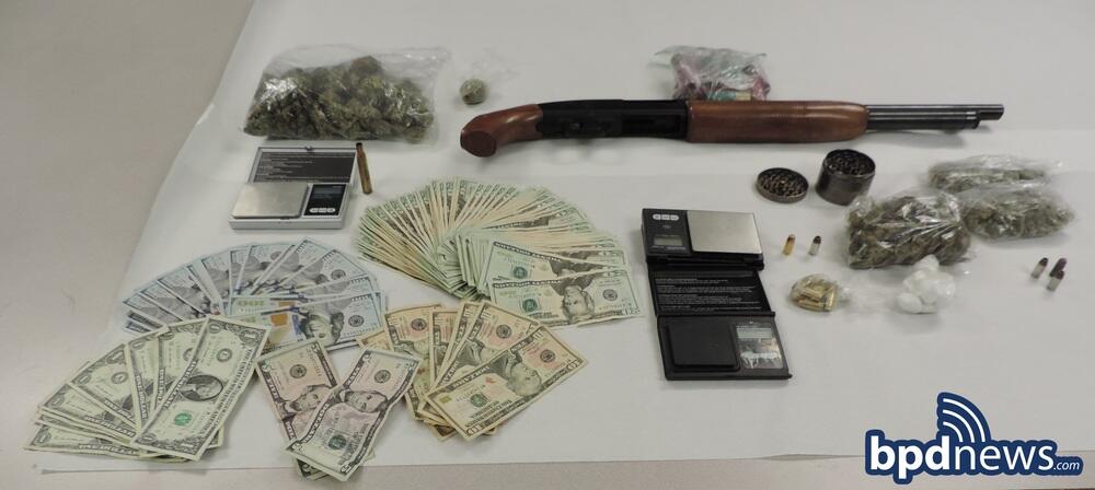 Gang Unit Officers Execute Two Warrants In Roslindale Arrest One Recover Sawed Off Shotgun 