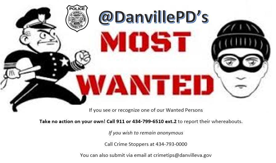 Danville Top 20 Most Wanted Persons........................ (City of