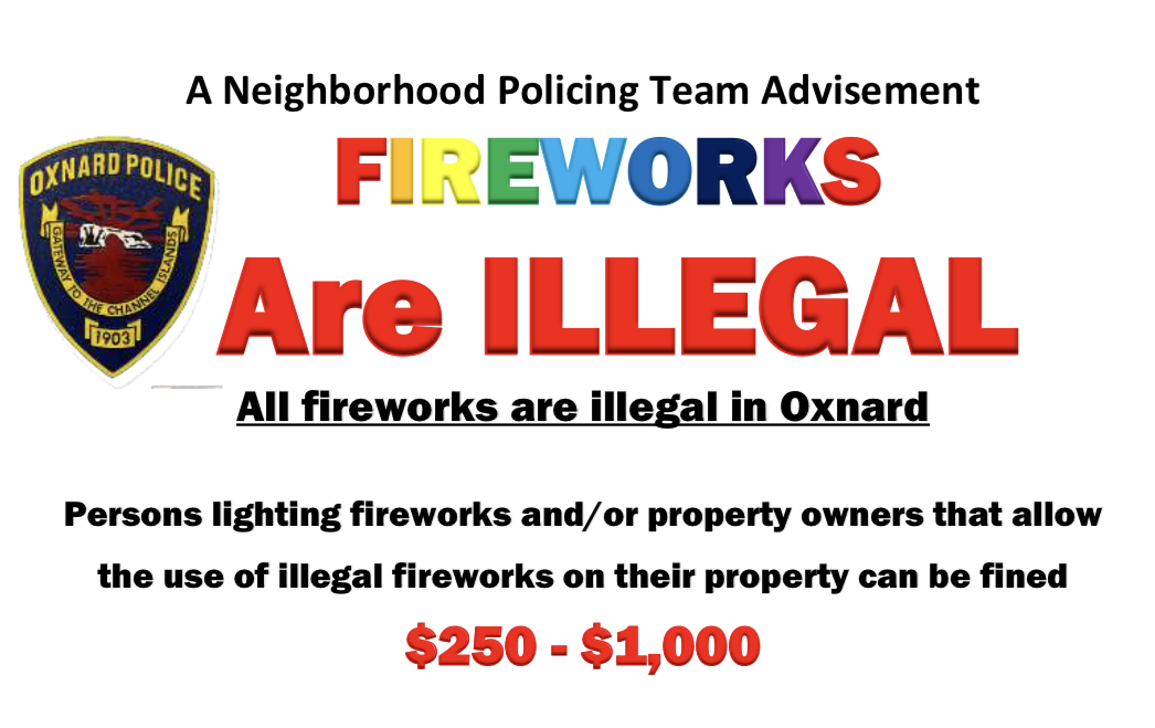 4th of july fireworks in oxnard ca