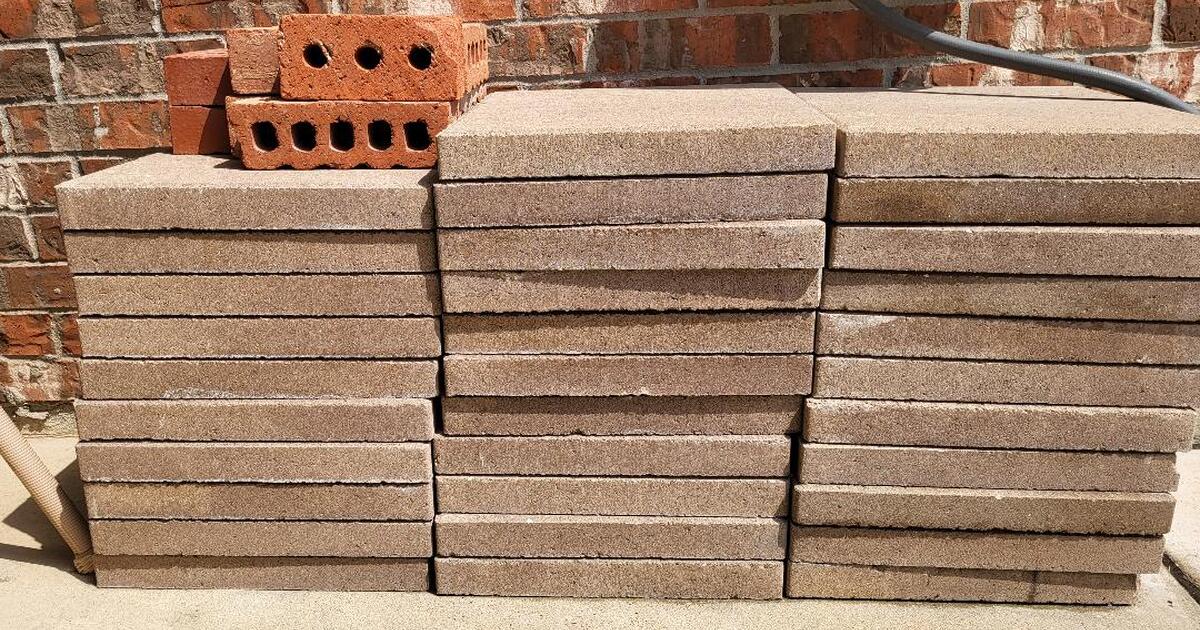 16 In X 16 In X 1 75 In Pecan Square Concrete Stepping Stones 2 16-in-x-16-in-x-1-75-in-pecan-square-concrete-stepping-stones-2