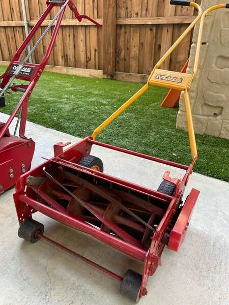 McLane Manual Reel Mower For $60 In Dallas, TX For Sale, 54% OFF