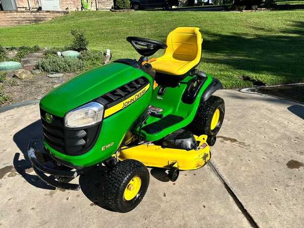 John deere e160 lawn tractor sale