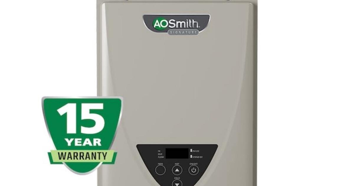 Ao Smith Tankless Gas Water Heater nextdoor.com