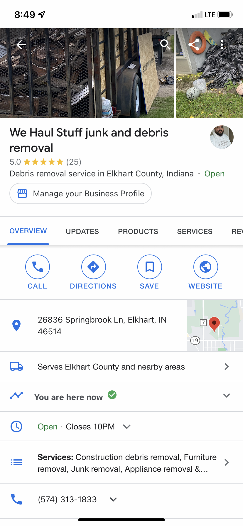 Trash Removal Service In Elkhart, Indiana