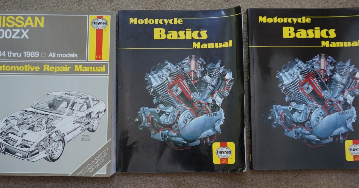 Automobile Repair Manual and Motorcycle Basics Manual for Free in ...