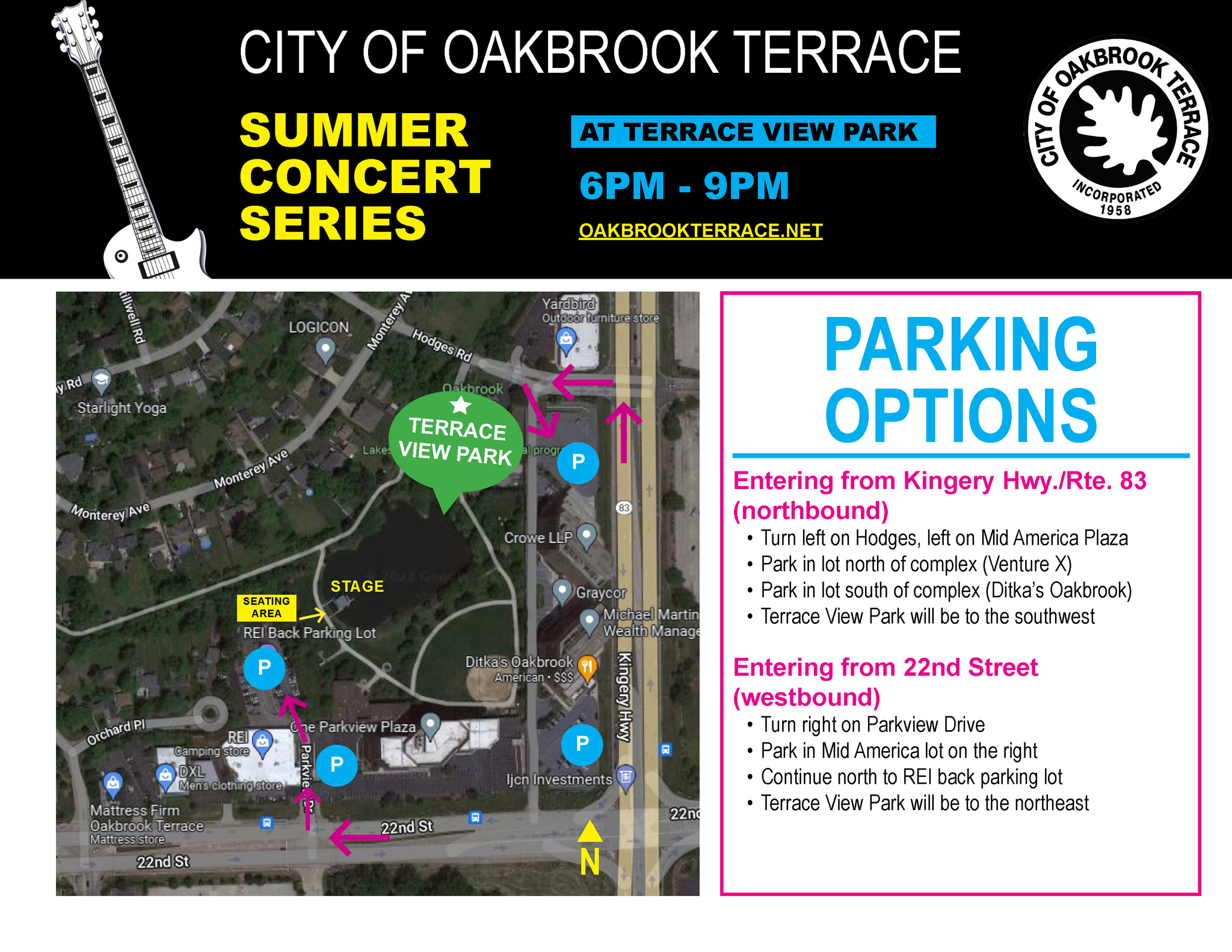 Heading out for a Friday Night Concert at Terrace View Park? (City of