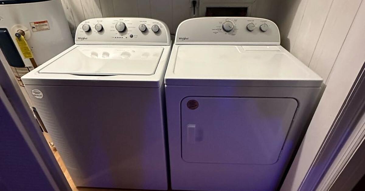 whirlpool washer dryer set for 750 in Wilmington, NC For Sale & Free