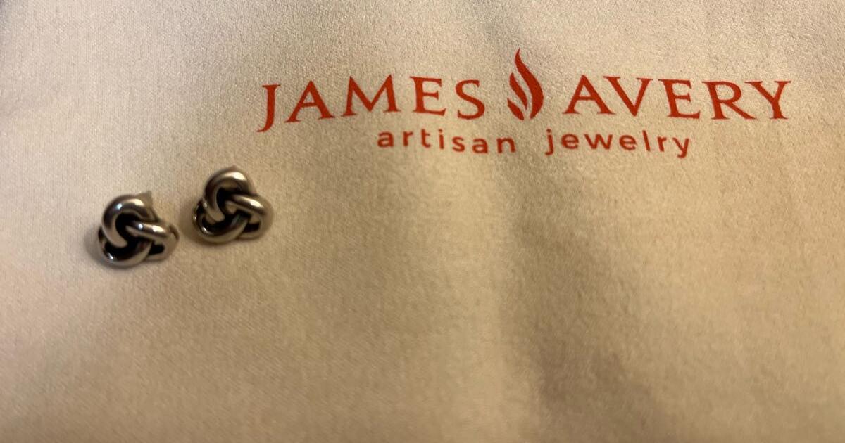 James Avery Woven Knot Stud Earrings for 65 in TX For