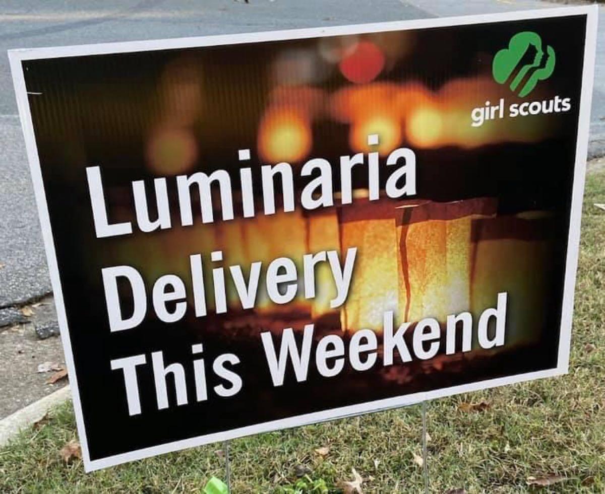 Luminaria Delivery This Weekend