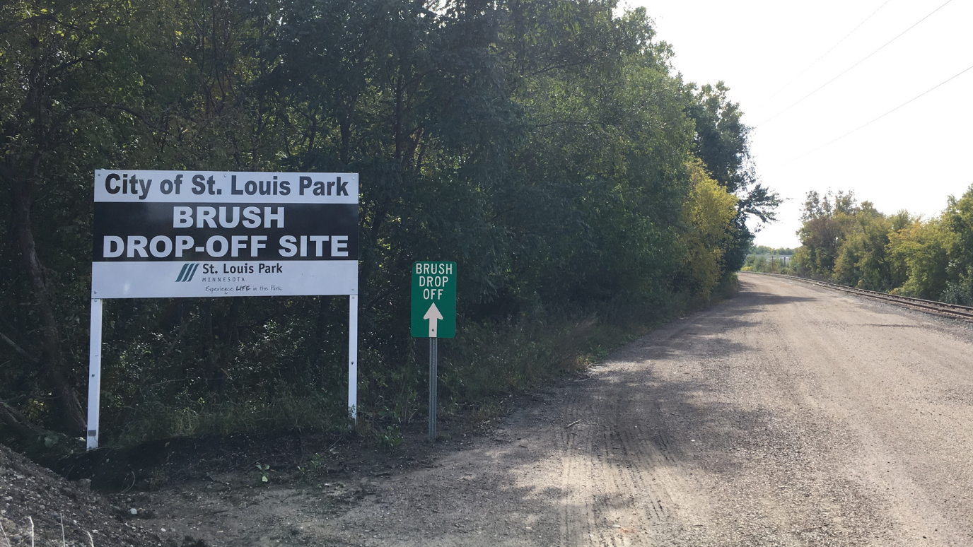 Residential brush dropoff site opens April 2 (City of St. Louis Park