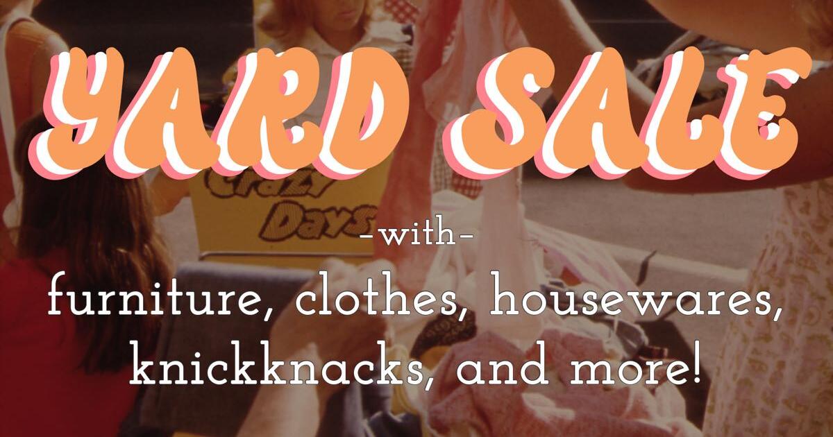 TODAY ONLY 2 Vintage Sellers are Having a Yard Sale! for Free in