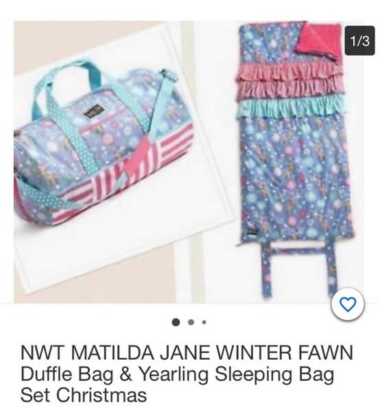 Matilda Jane Sleeping Bag duffle. Like New. For 20 In Canyon Country CA For Sale Free Nextdoor