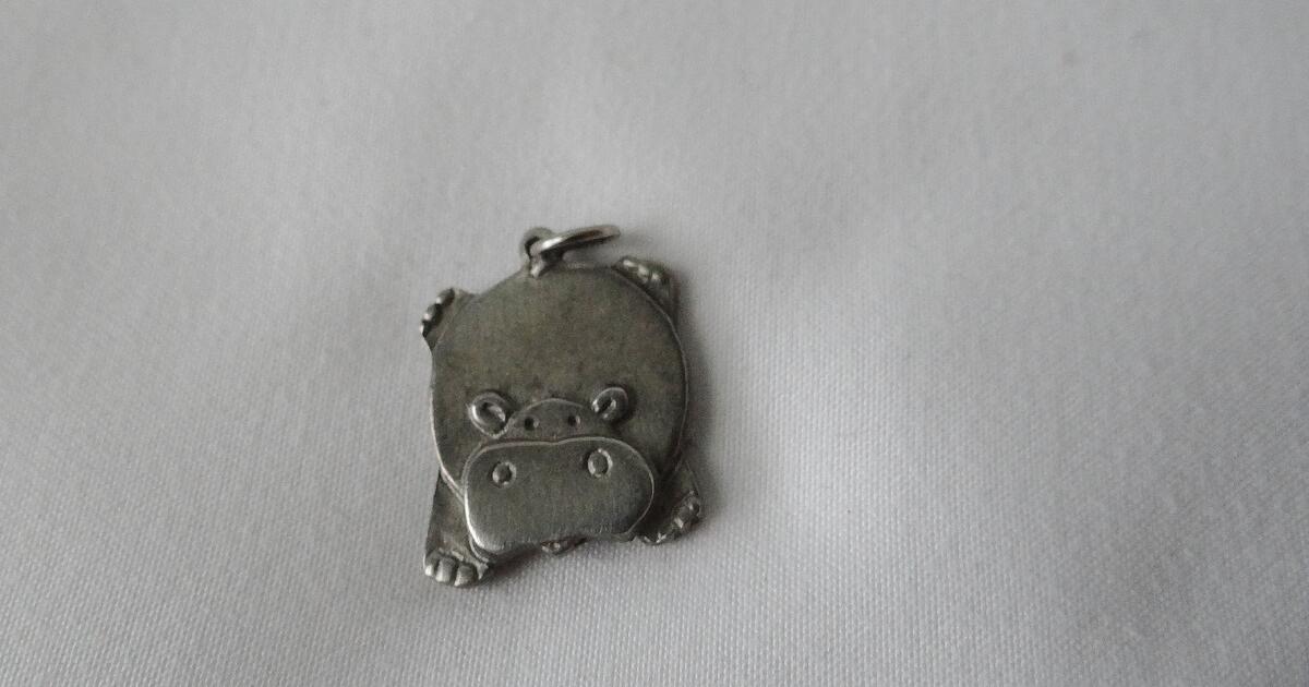 Silver hippo charm for $8 in Humble, TX | For Sale & Free — Nextdoor