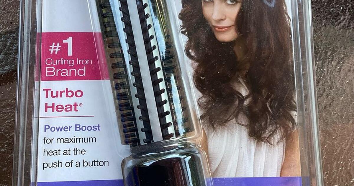 NEW CONAIR 3/4" Instant Heat Styling HOT BRUSH Hot Sticks TURBO HEAT