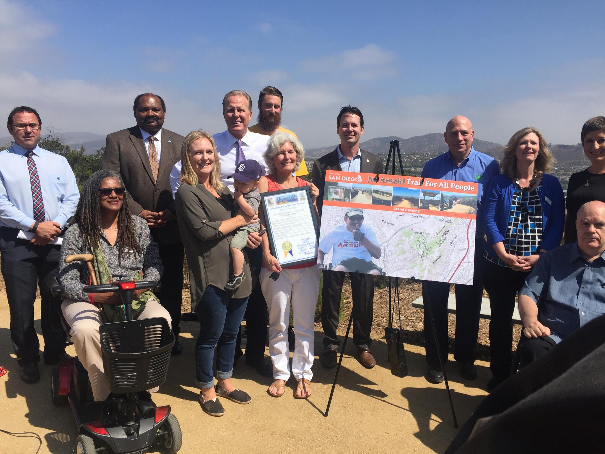 San Diegos First Wheelchair Accessible Hiking Trail Opens In Black