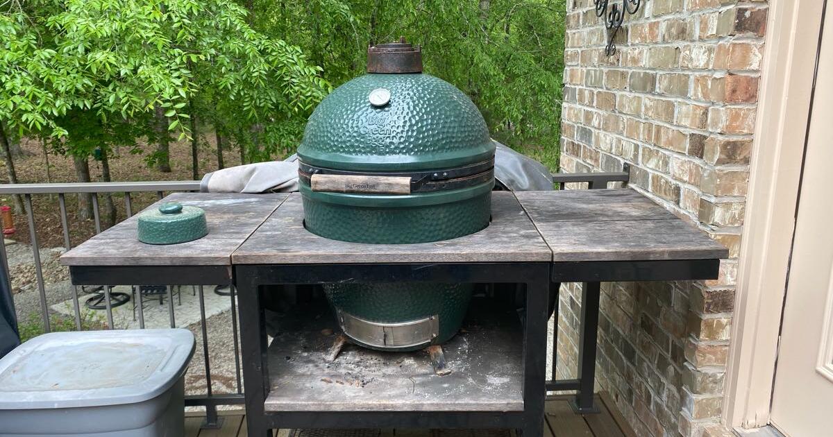 Big Green Egg X Large And All The Pieces In Pictures Make Me An Offer