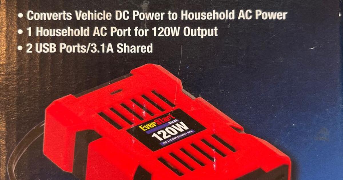 Power Inverter EverStart Value 120W for Free in Melbourne, FL For