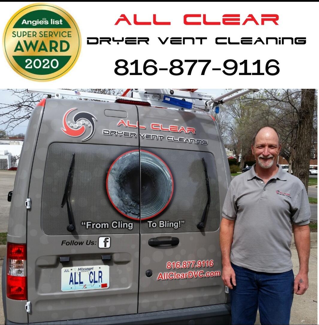 All clear dryer deals vent cleaning