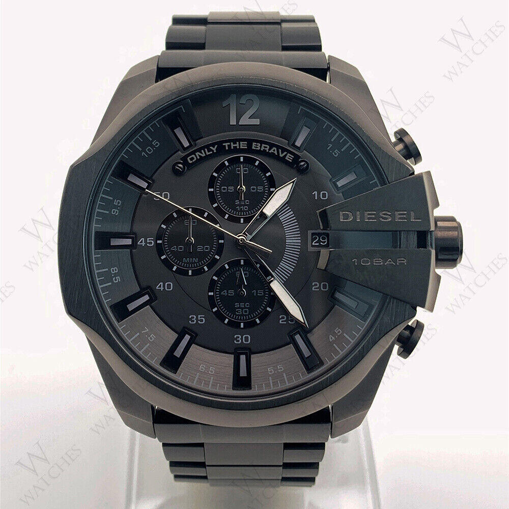 REDUCED🗂️ GENUINE NEW CONDITION BLACKED-OUT DIESEL WATCH NEW BATTERY 💰 ...