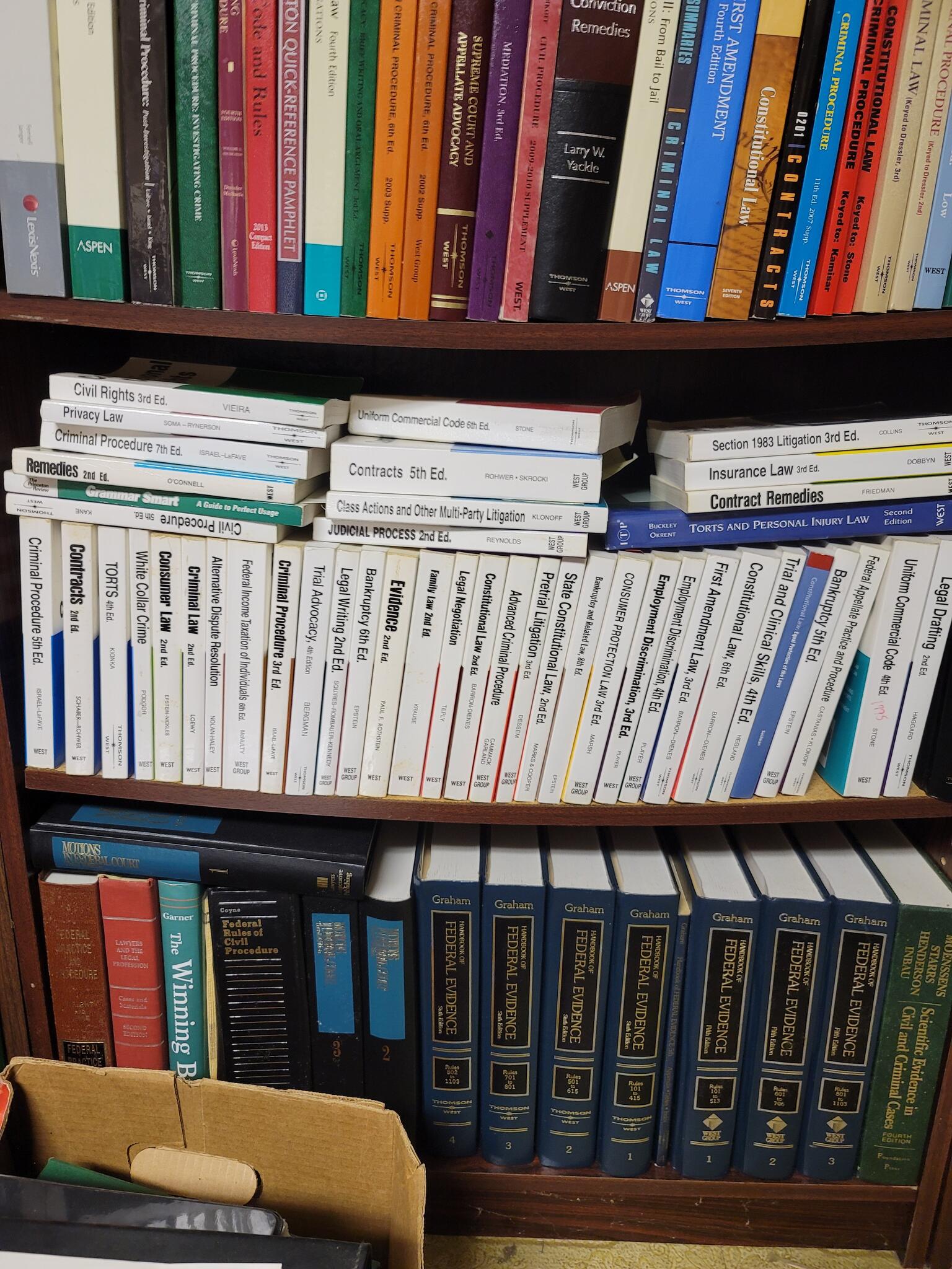 LAW LIBRARY About 300 Books For 4000 In Alexandria VA For Sale 