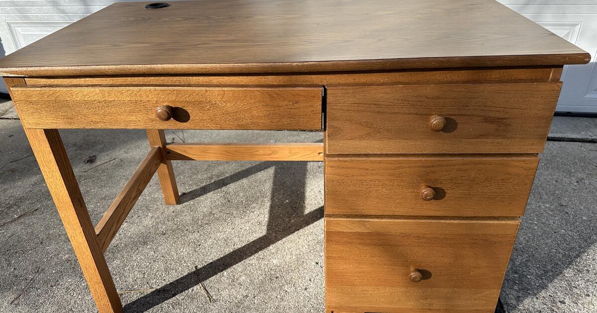 Solid wood student desk for 25 in Raleigh, NC For Sale & Free — Nextdoor