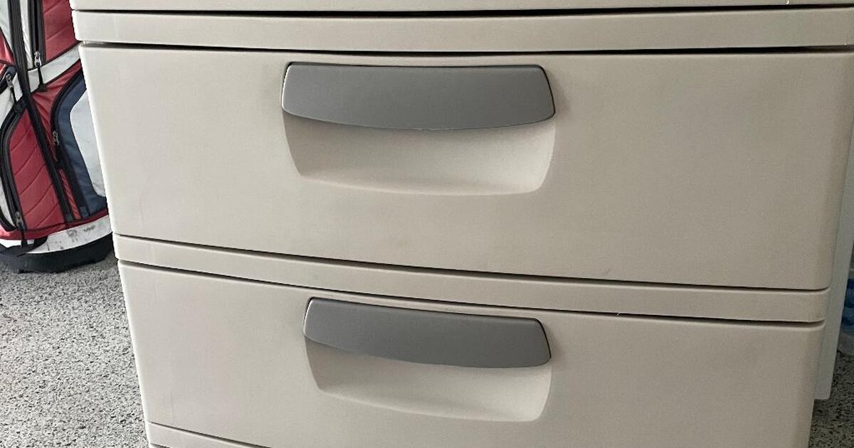 STERILITE 4 DRAWER GARAGE & UTILITY STORAGE UNIT for 45 in The