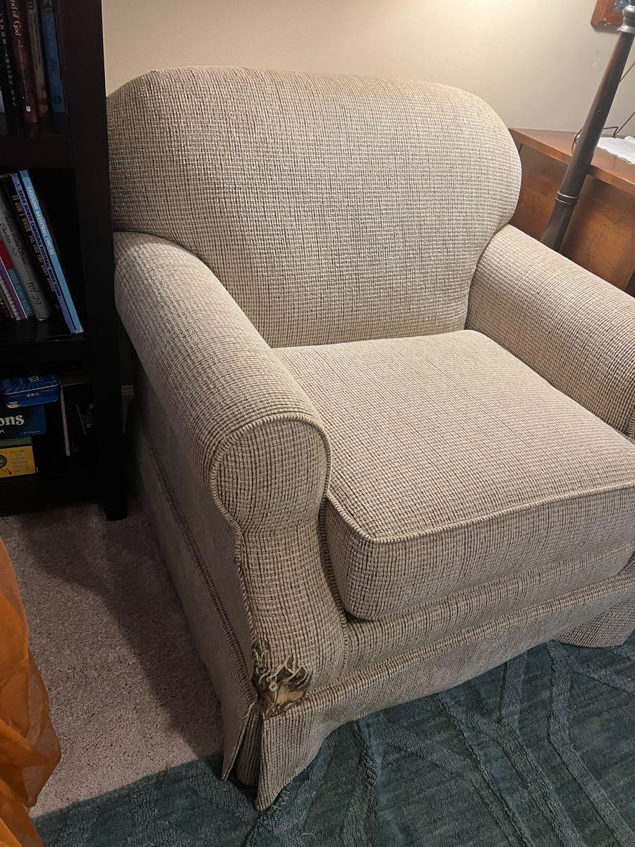 Beige Armchair