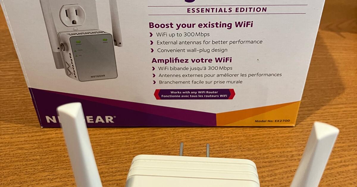 NETGEAR WiFi Range Extender EX2700 for 5 in Rye, NY Finds — Nextdoor