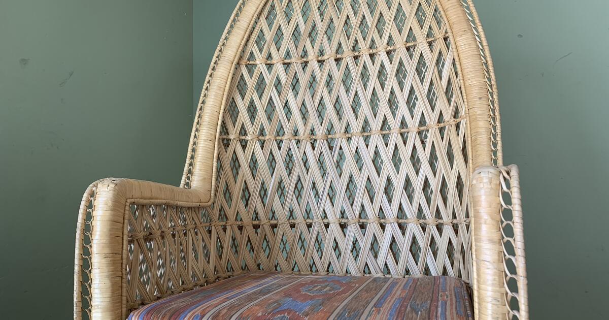 High Back Wicker Chair for 105 in Tucson, AZ Finds — Nextdoor