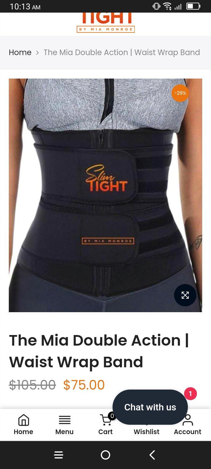 The Mia Double Action Waist Trainer