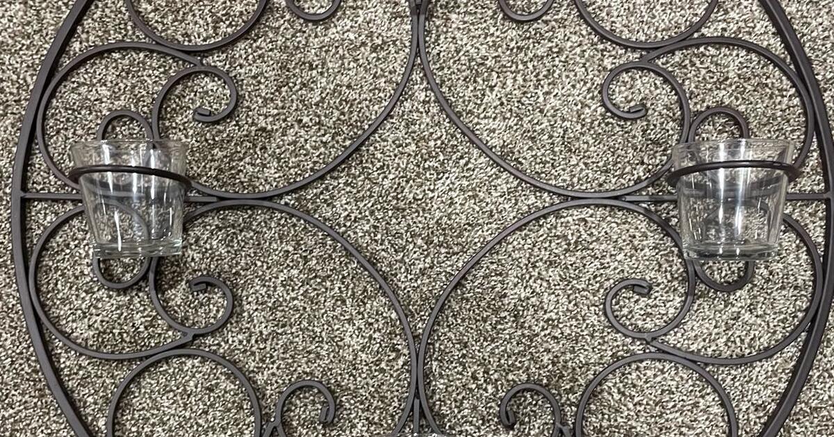 NEW Decorative WallMounted Candle Holder for 8 in Canal Winchester