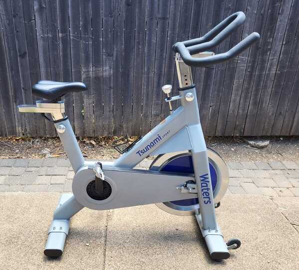 Waters Fitness Tsunami Sport Spin Bike Like New For 400 In Dallas TX For Sale Free Nextdoor